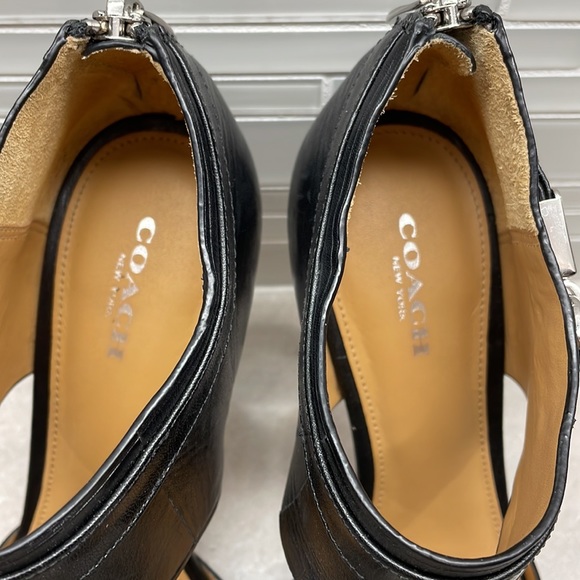 Coach Black Heels - size 7 - Picture 5 of 7